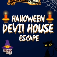 GenieFunGames Halloween Devil House Escape