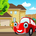 Games4king Red Car Rescue