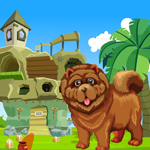 Games4King Chow Chow Dog Rescue