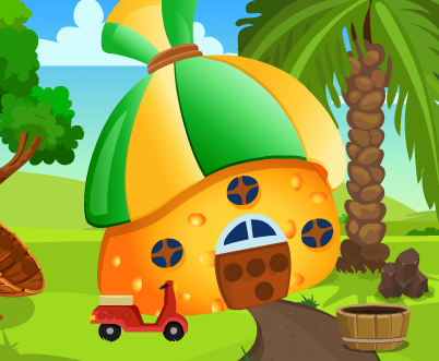 Games4King Cat Rescue From Mushroom House