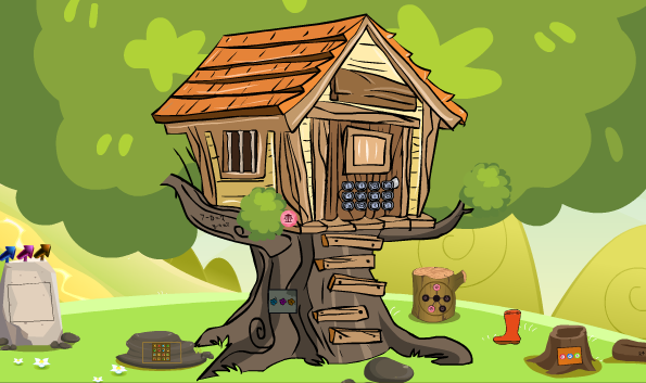 GenieFunGames Billy Tree House Escape