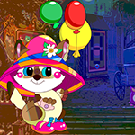  G4K Escape Cat With Balloon Game