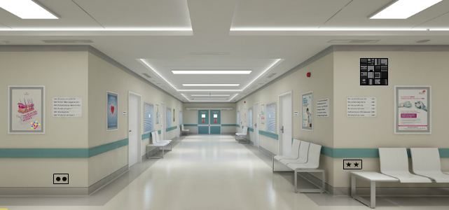 GFG - Hospital Corridor Escape 