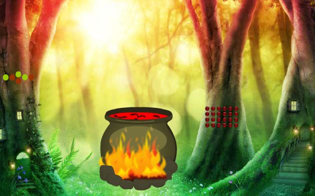WowEscape Witch Cauldron Forest Escape