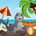 G4K Cute Seal Rescue Game