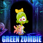 Green Zombie Girl Rescue Game