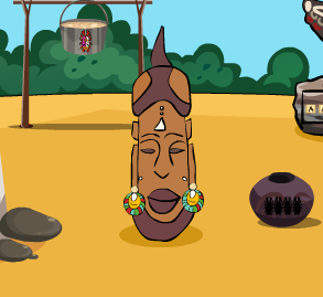GenieFunGames Genie Tribal Hut Escape 2