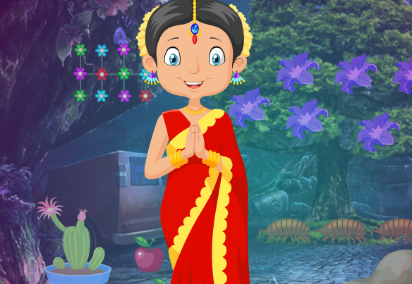 Games4King Traditional Indian Girl Rescue
