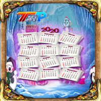 New Year Find The Calendar
