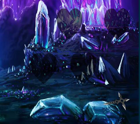 BEG Fantasy Crystal Cluster Escape