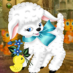 G4K Prosaic Easter Lamb Escape
